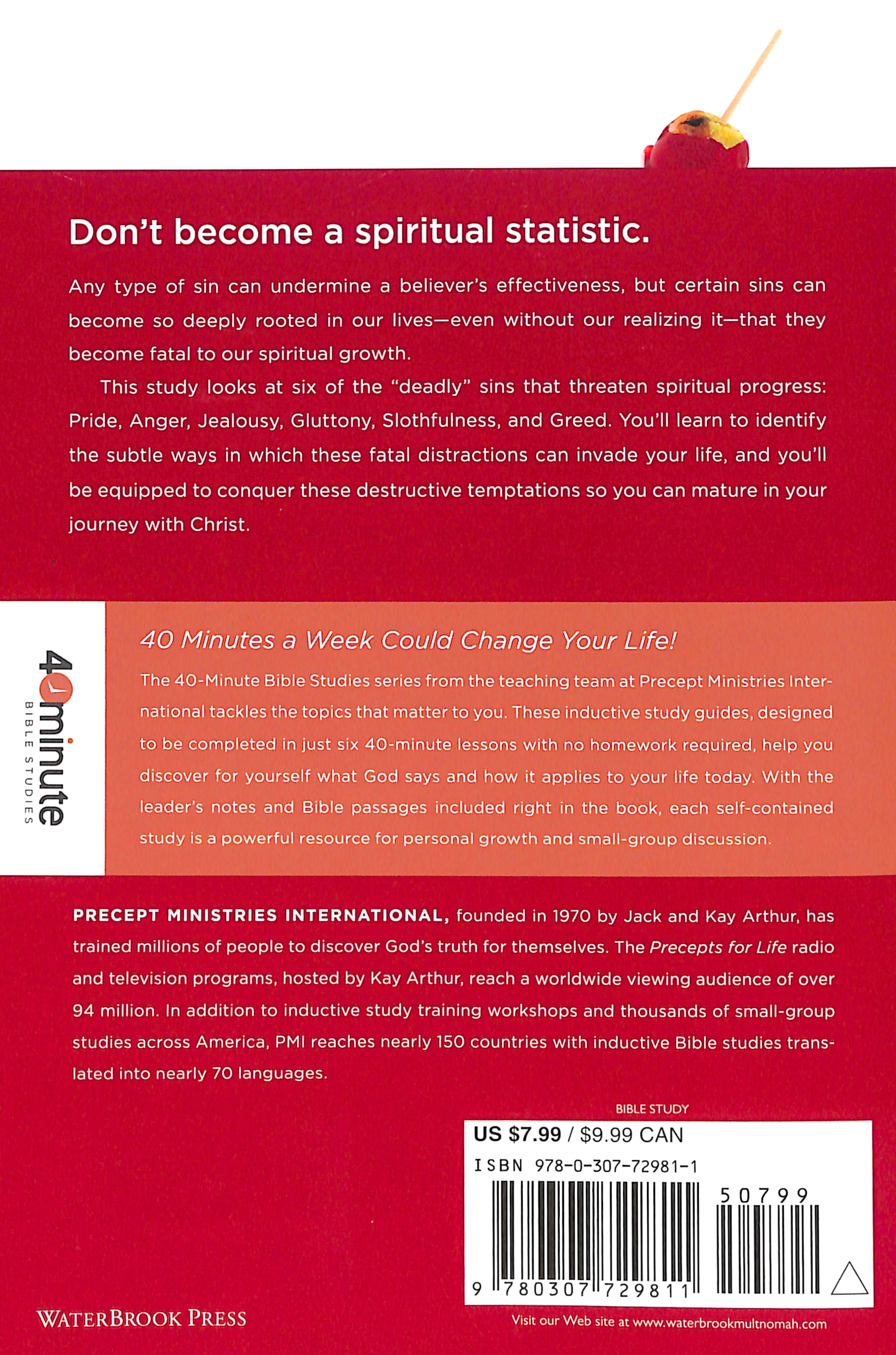 Fatal Distractions: Conquering Destructive Temptations (40 Minute Bible Study Series)