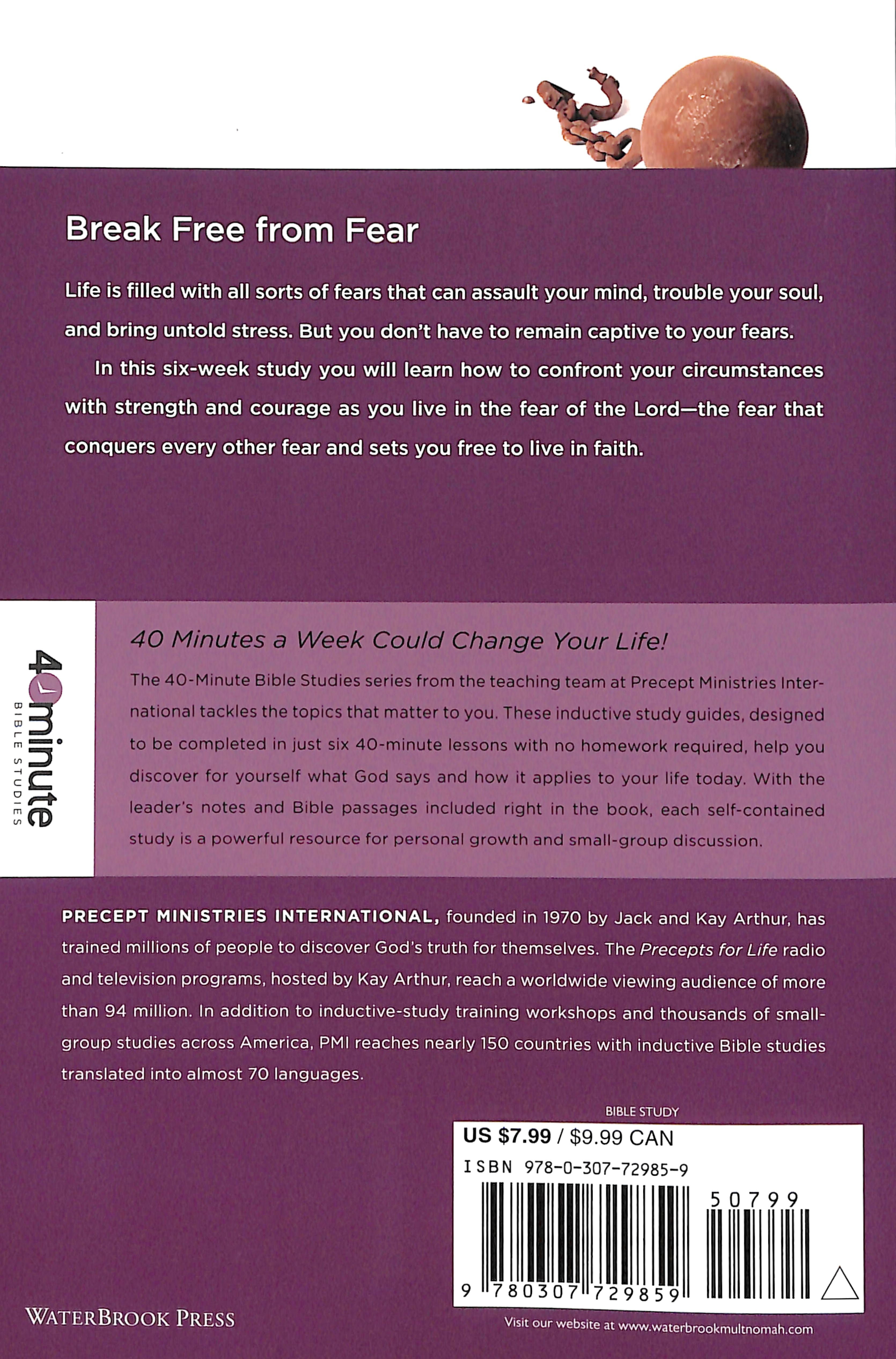 Breaking Free From Fear (40 Minute Bible Study Series)