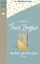 NIV True Images Bible For Teen Girls Blue/Gold (Black Letter Edition)