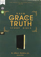NASB Grace and Truth Study Bible European Bonded Leather Black 1995 Text, Thumb Indexed (Red Letter Edition)