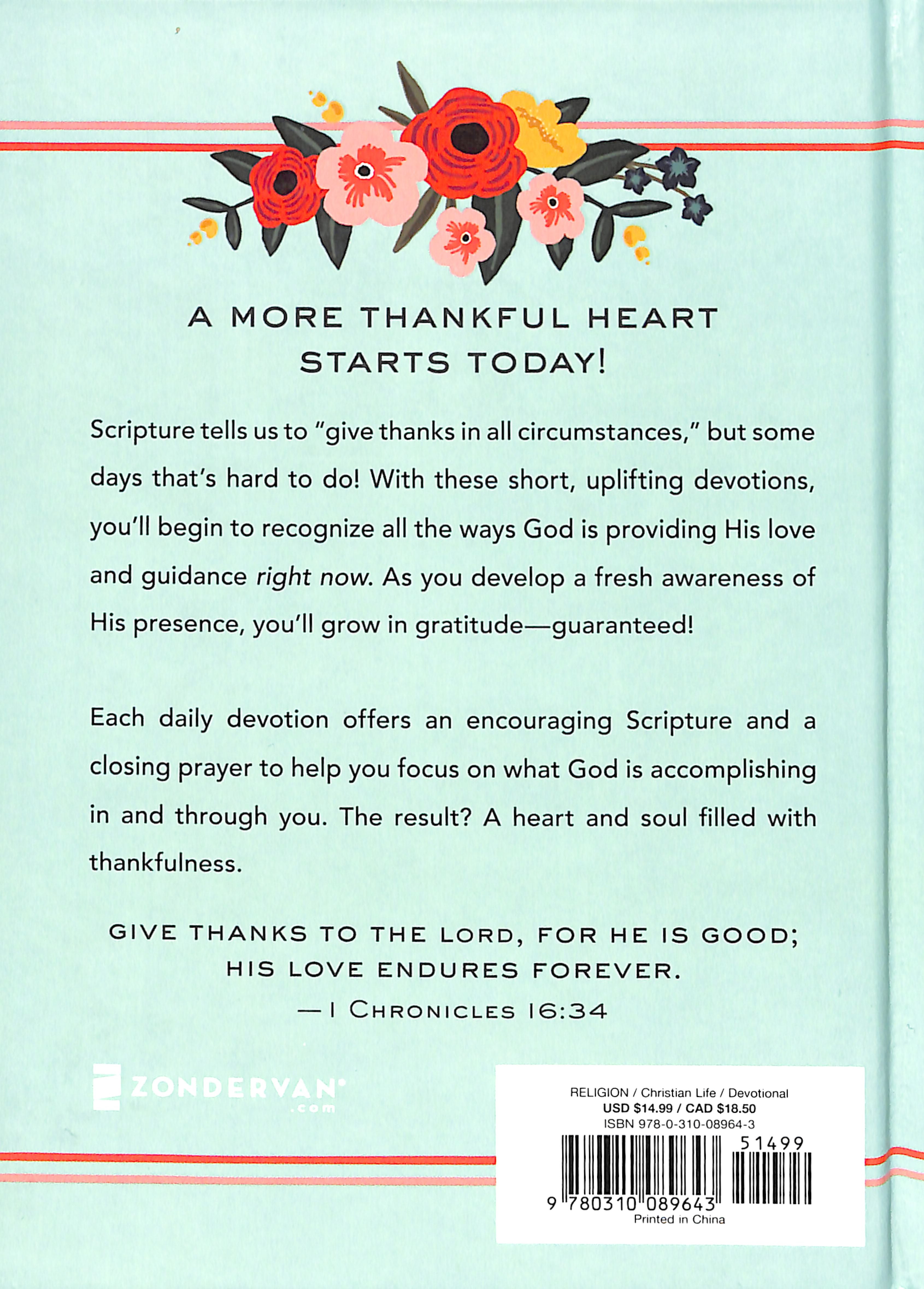 365 Devotions For a Thankful Heart