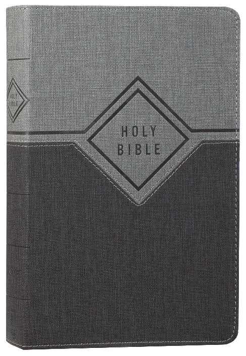 NIV Premium Gift Bible Black/Gray (Red Letter Edition)