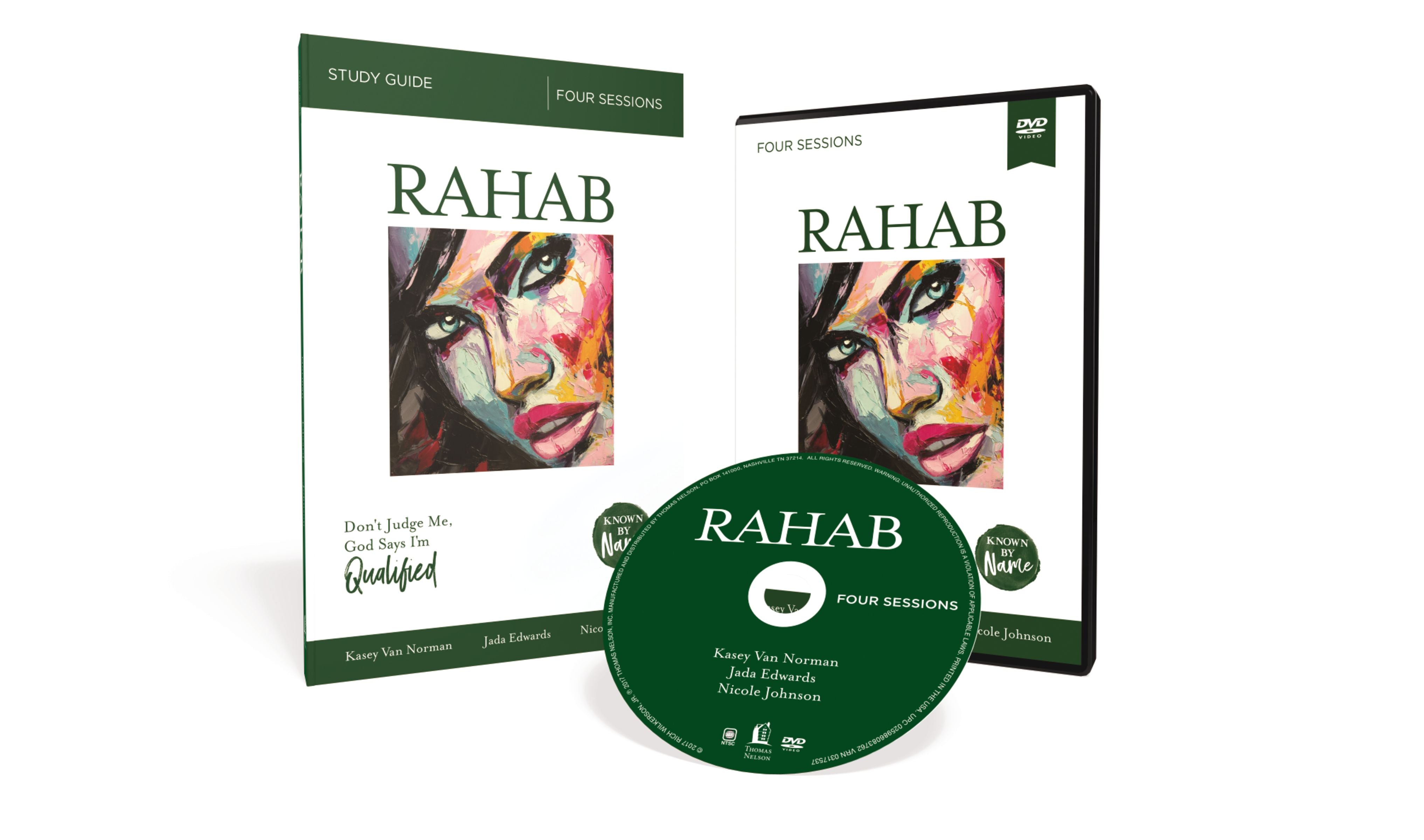 Rahab : Don't Judge Me; God Says I'm Qualified (DVD & Study Guide) (Known By Name Series)
