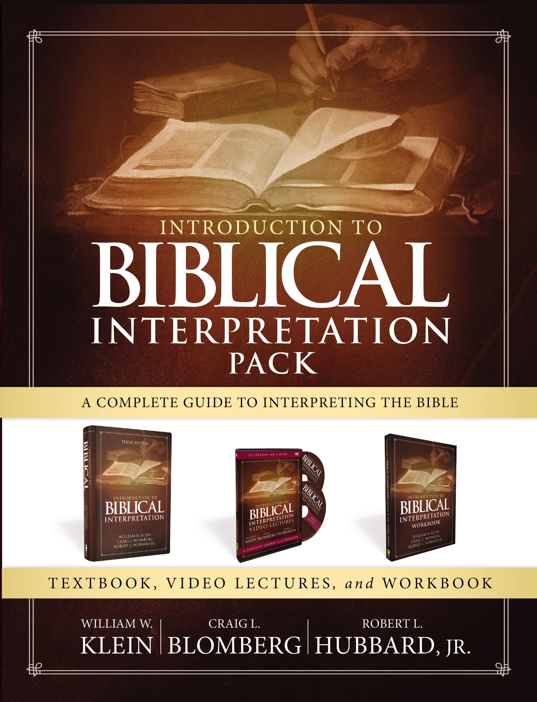 Introduction to Biblical Interpretation: A Complete Guide to Interpreting the Bible (Pack With Dvd)