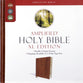 Amplified Holy Bible Xl Edition Brown