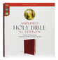 Amplified Holy Bible Xl Edition Burgundy