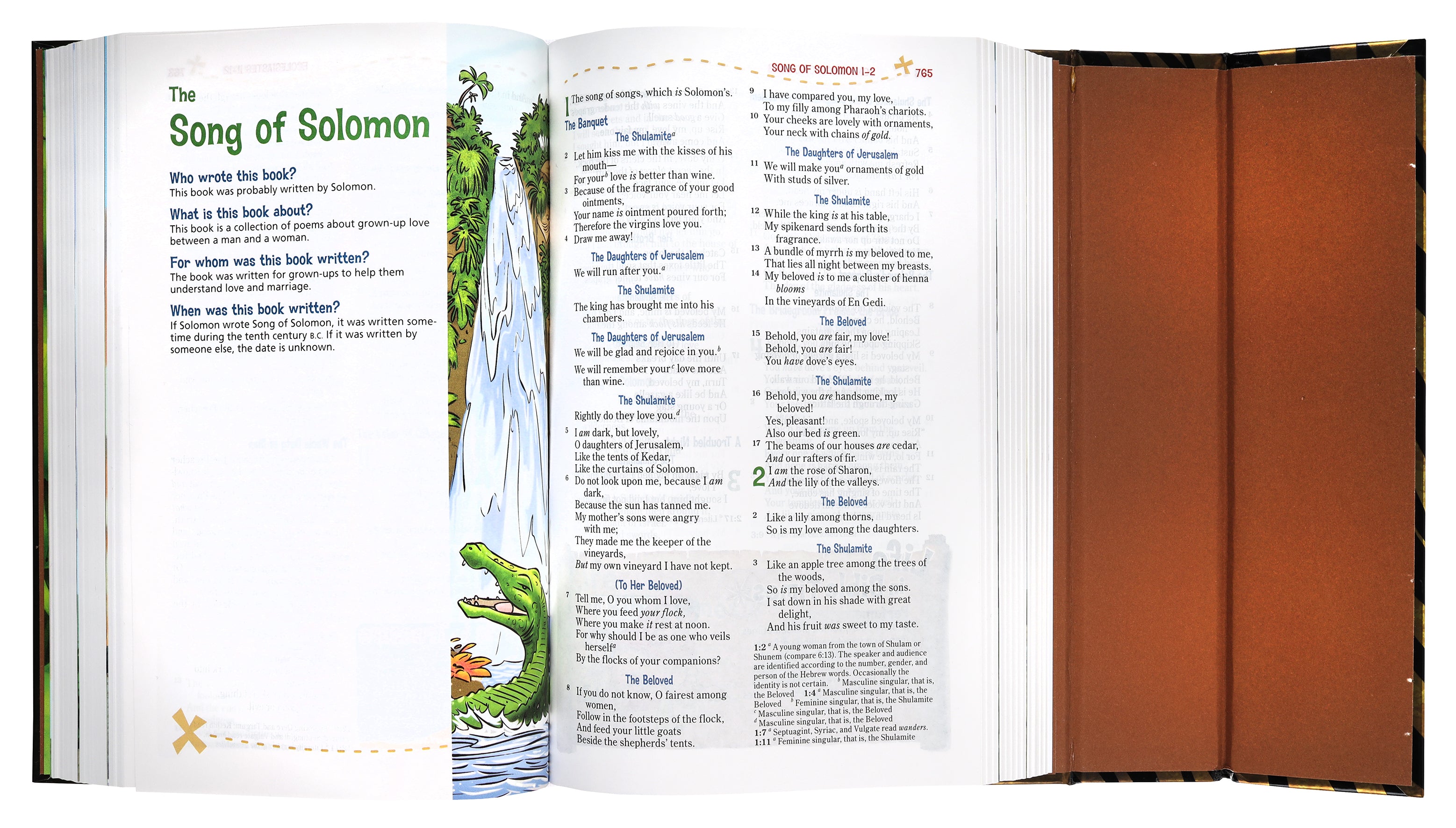 NKJV Adventure Bible With Tiger Magnetic Closure