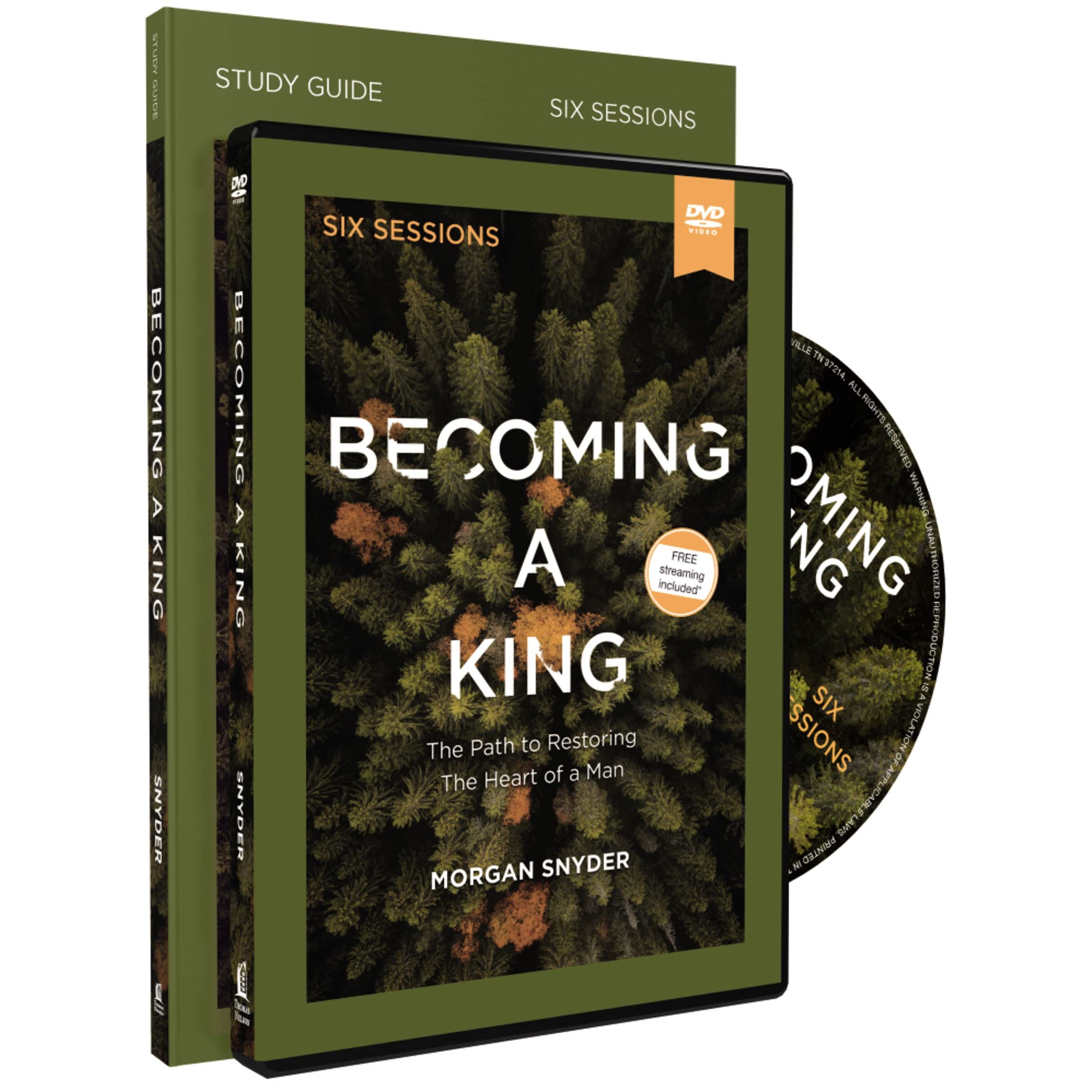 Becoming a King (Study Guide With Dvd)