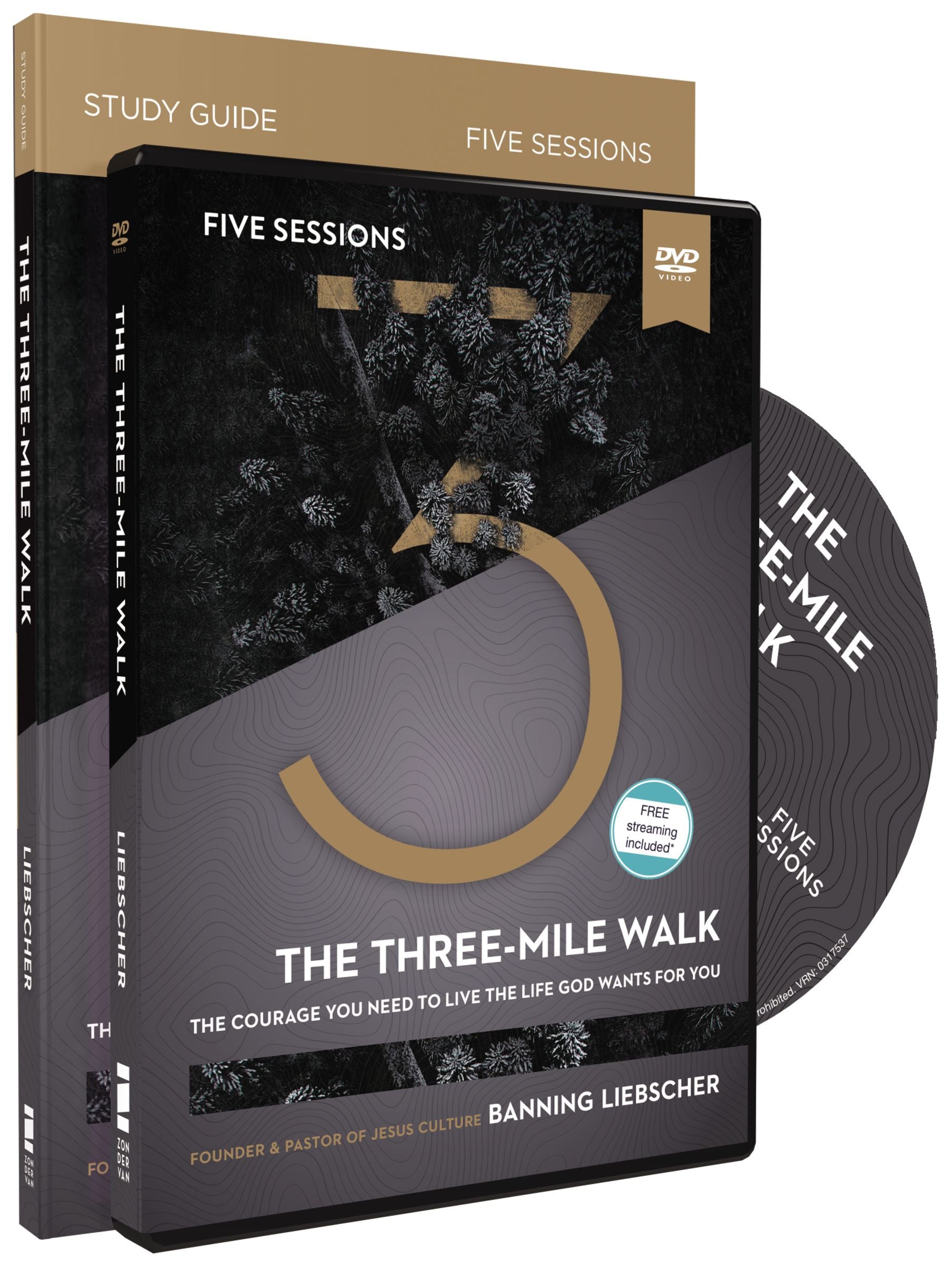 The Three-Mile Walk: The Courage You Need to Live the Life God Wants For You (Study Guide With Dvd)