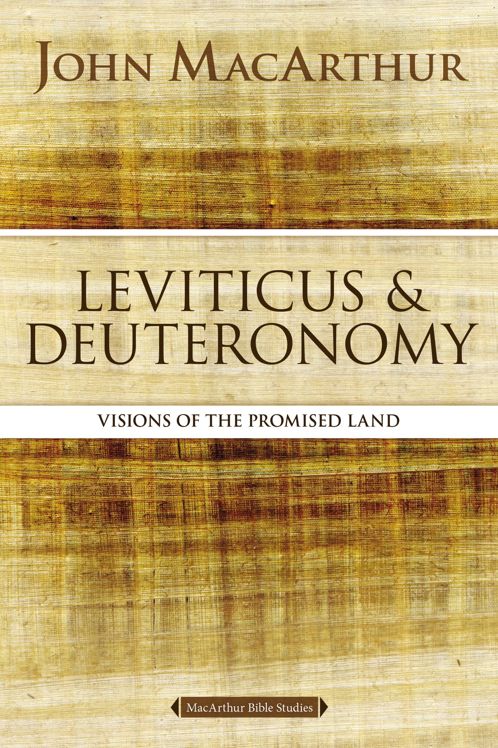 Leviticus and Deuteronomy: Remembering the Past and Looking to the Future (Macarthur Bible Study Series)