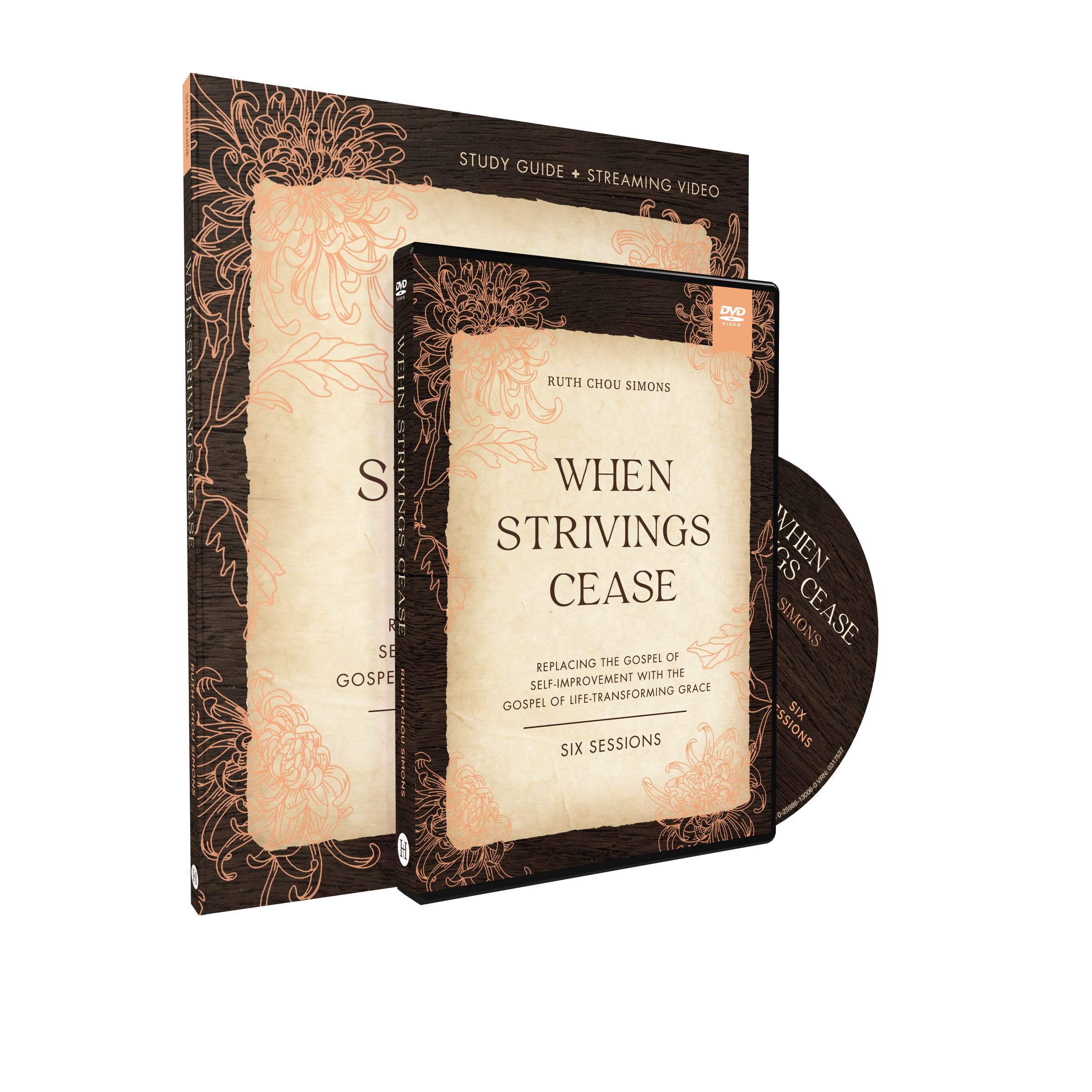 When Strivings Cease: Replacing the Gospel of Self-Improvement With the Gospel of Life-Transforming Grace (Study Guide With Dvd)