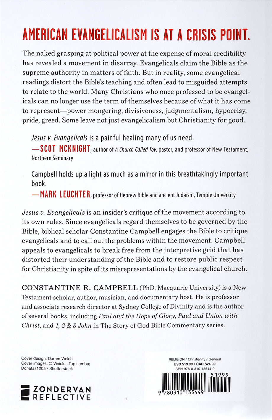 Jesus V. Evangelicals: A Biblical Critique of a Wayward Movement