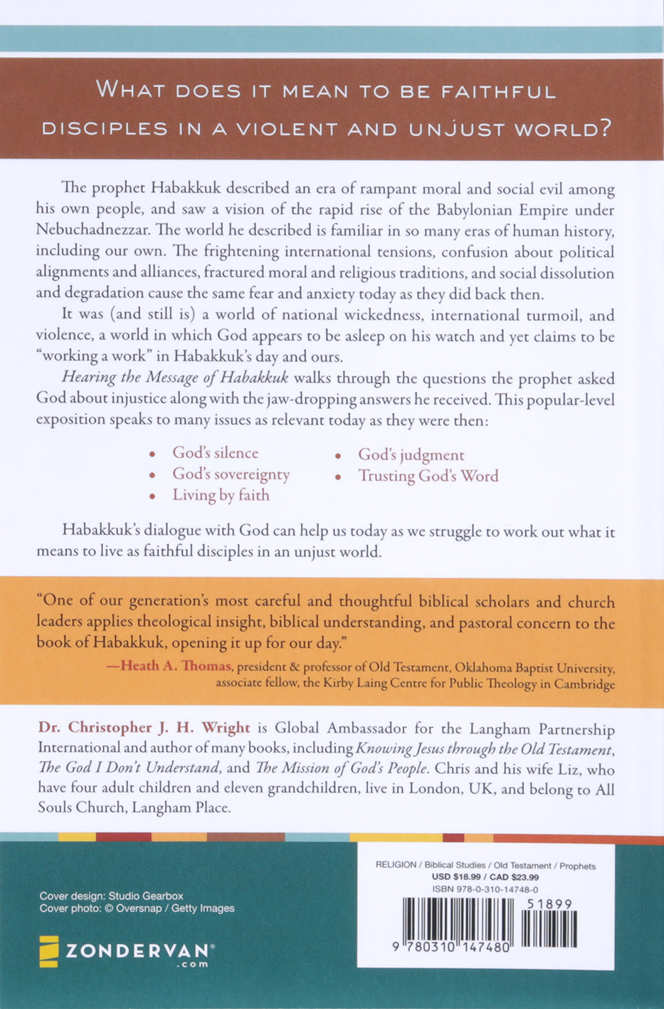 Hearing the Message of Habakkuk: Living by Faith in a Violent World