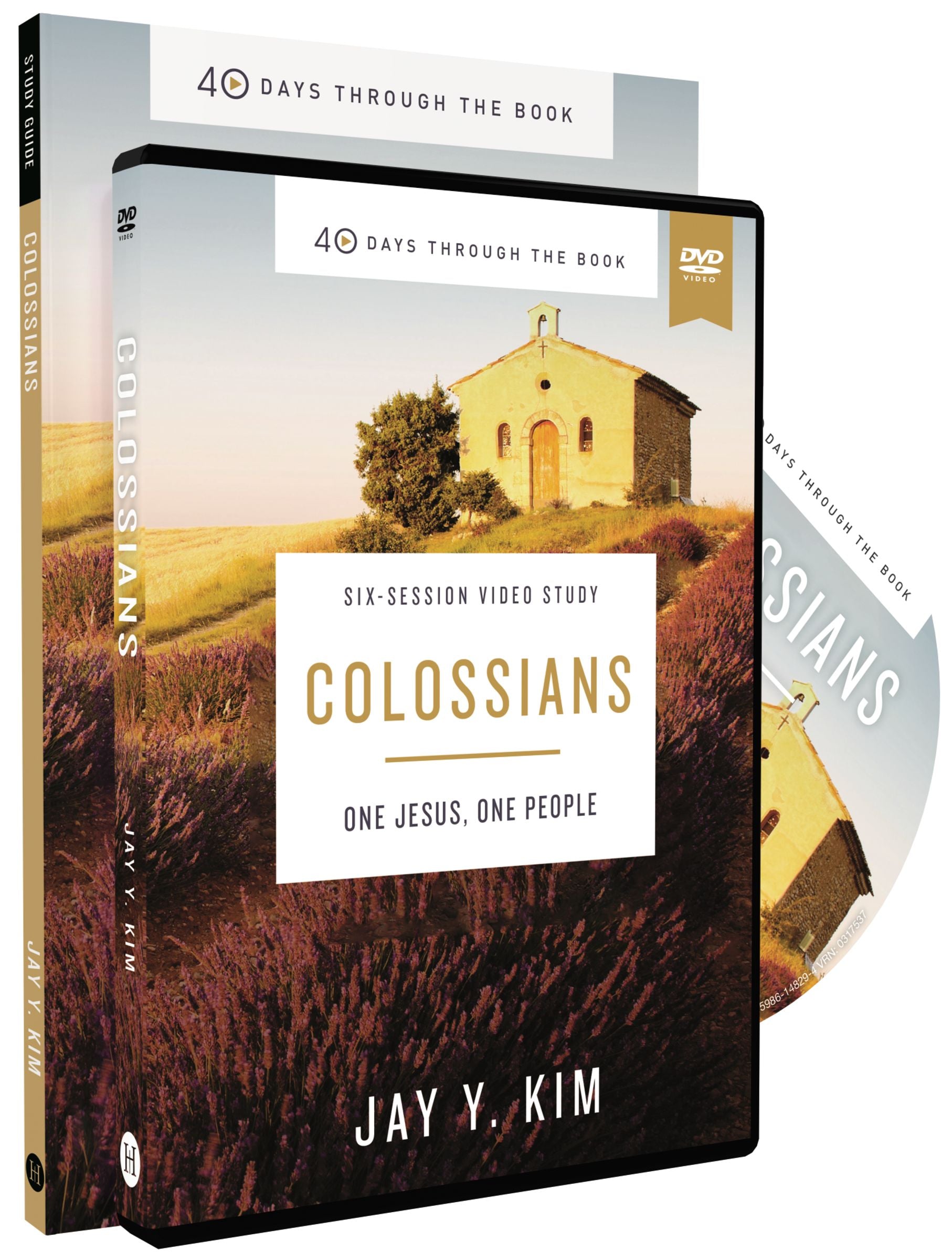 Colossians : One Jesus, One People (Study Guide With DVD) (40 Days Through The Book Series)