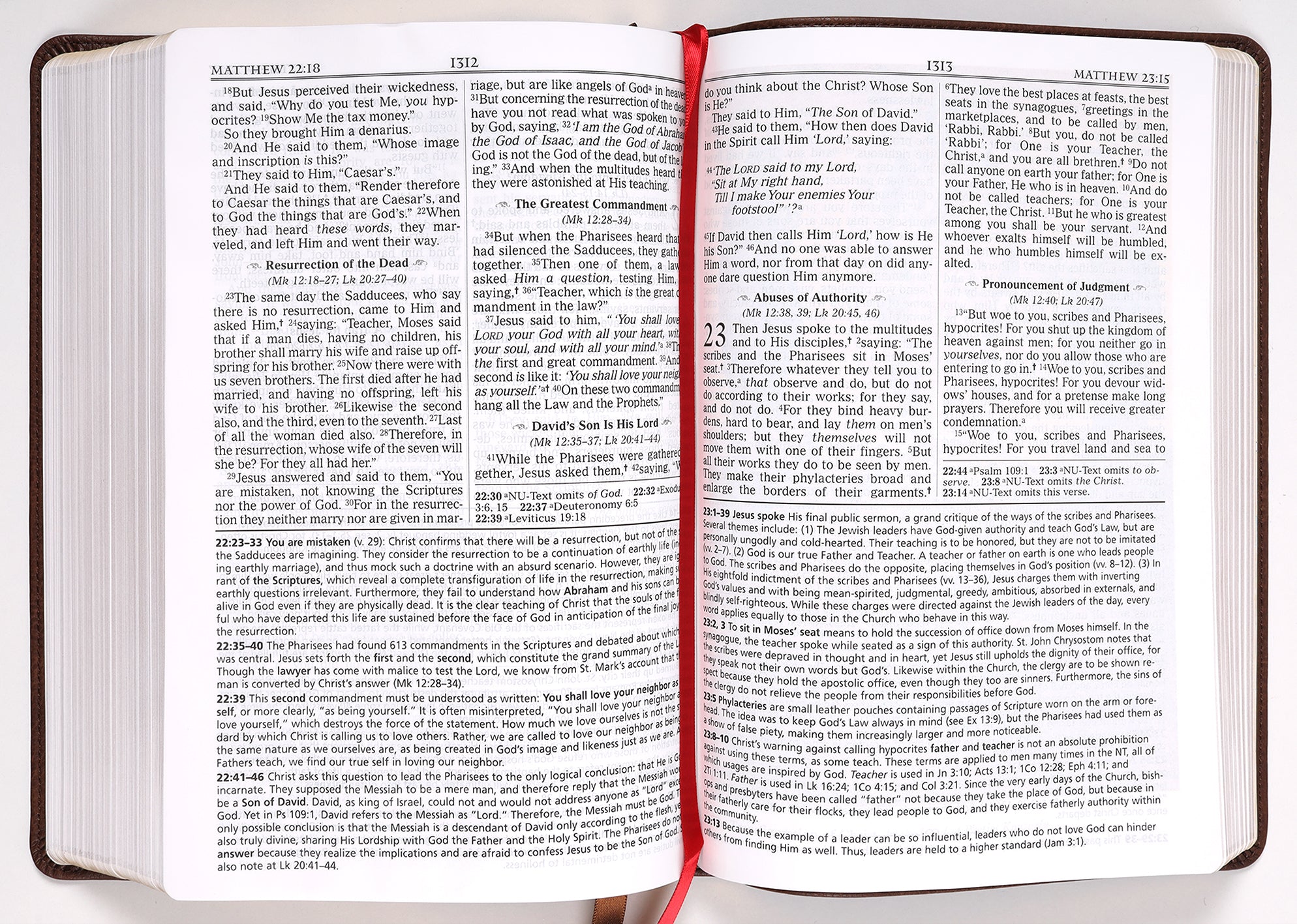 NKJV Orthodox Study Bible Brown (Black Letter Edition)