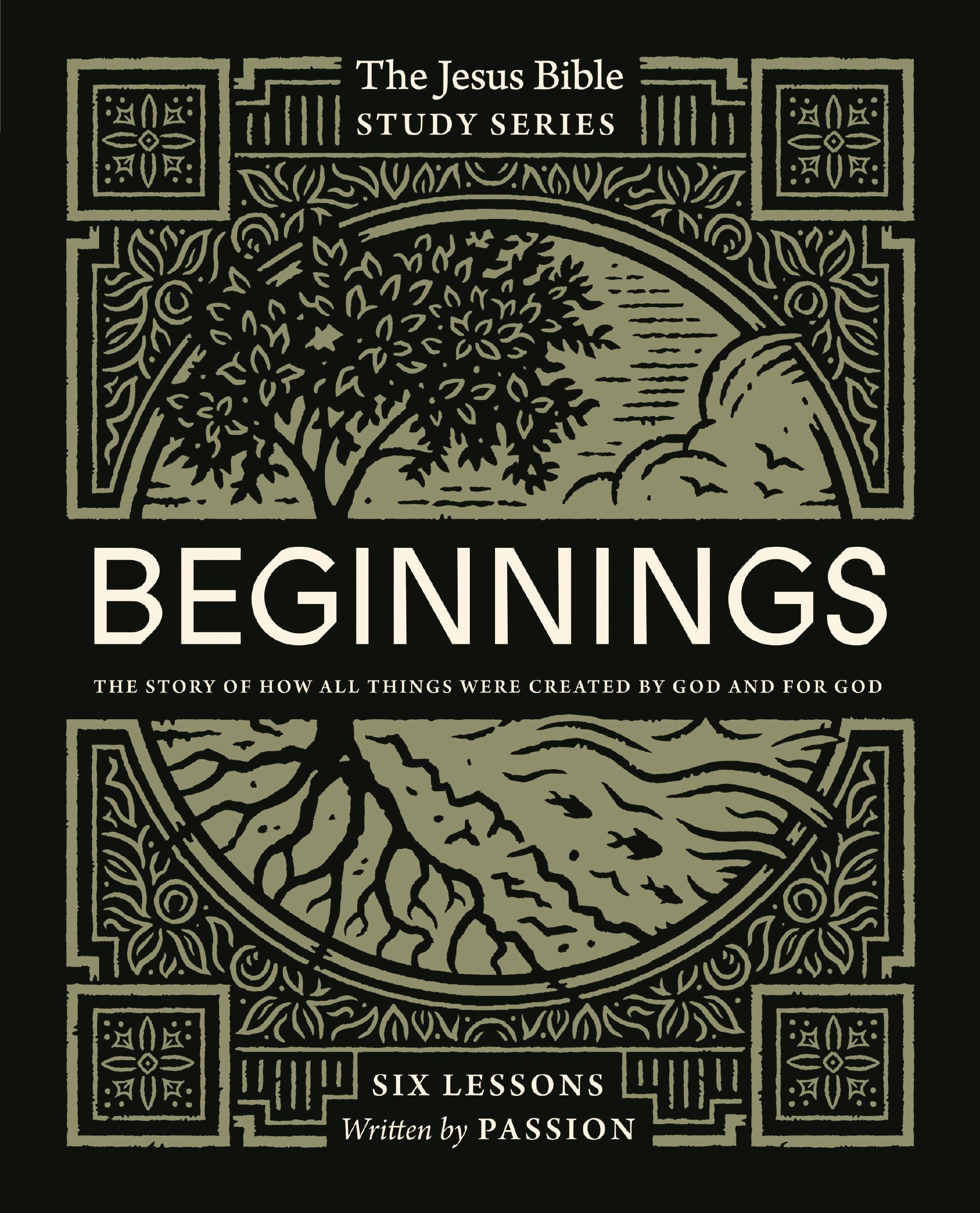 Beginnings (Study Guide, 6 Lessons) (#01 in Jesus Bible Study Series)