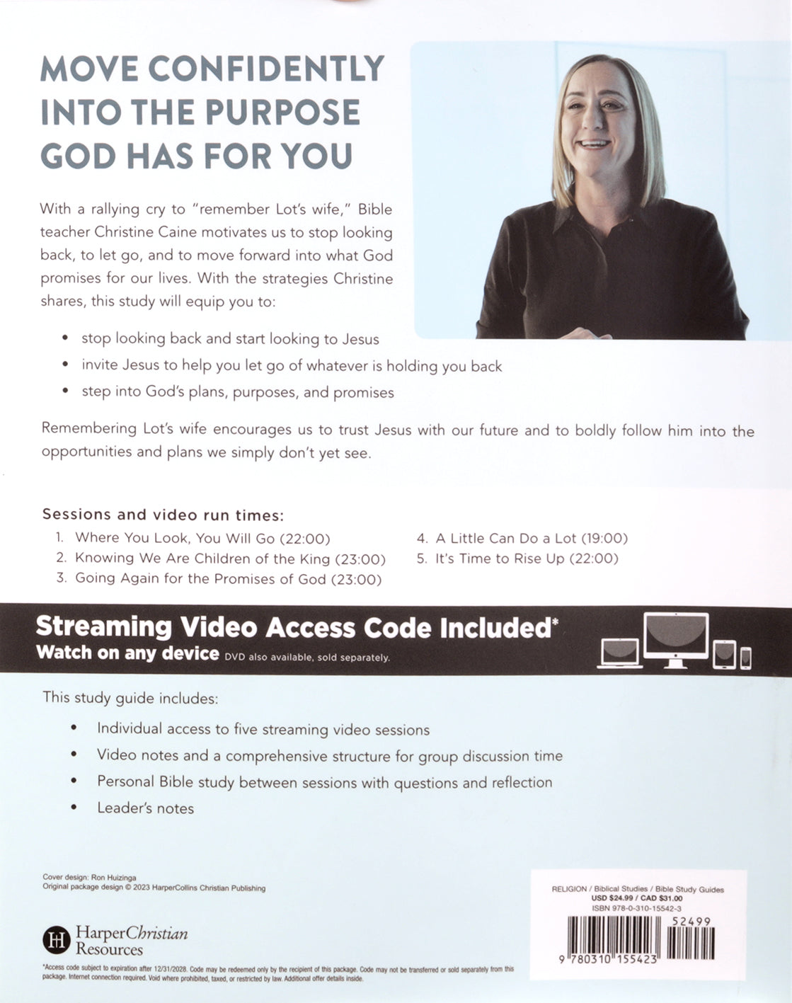 Don't Look Back (Bible Study Guide Plus Streaming Video)