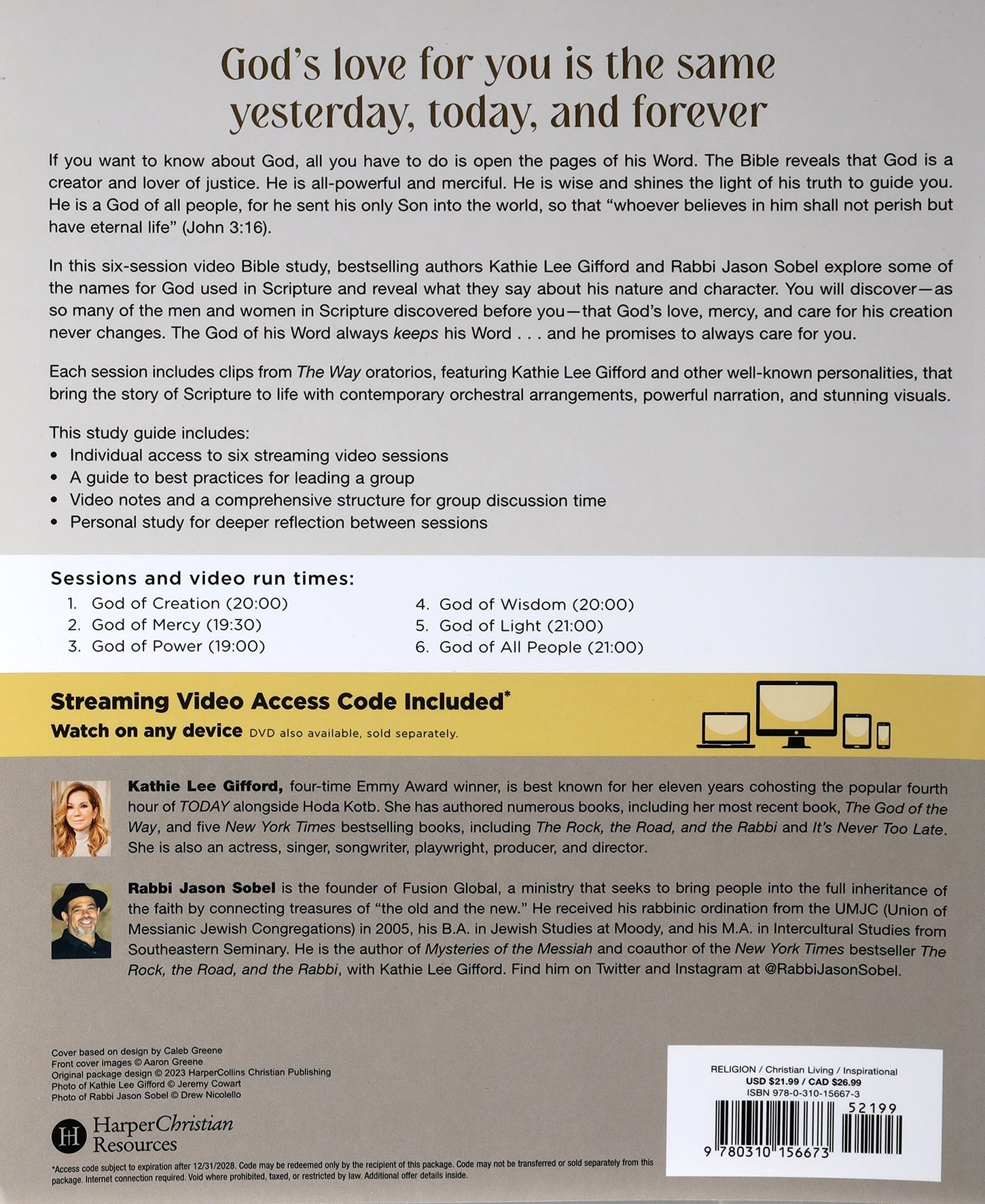 The God of His Word (Study Guide Plus Streaming Video)