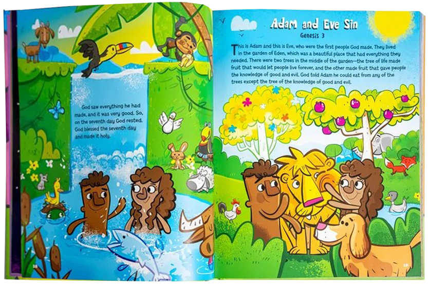 Hey-O! Stories of the Bible (With QR code to link to videos)