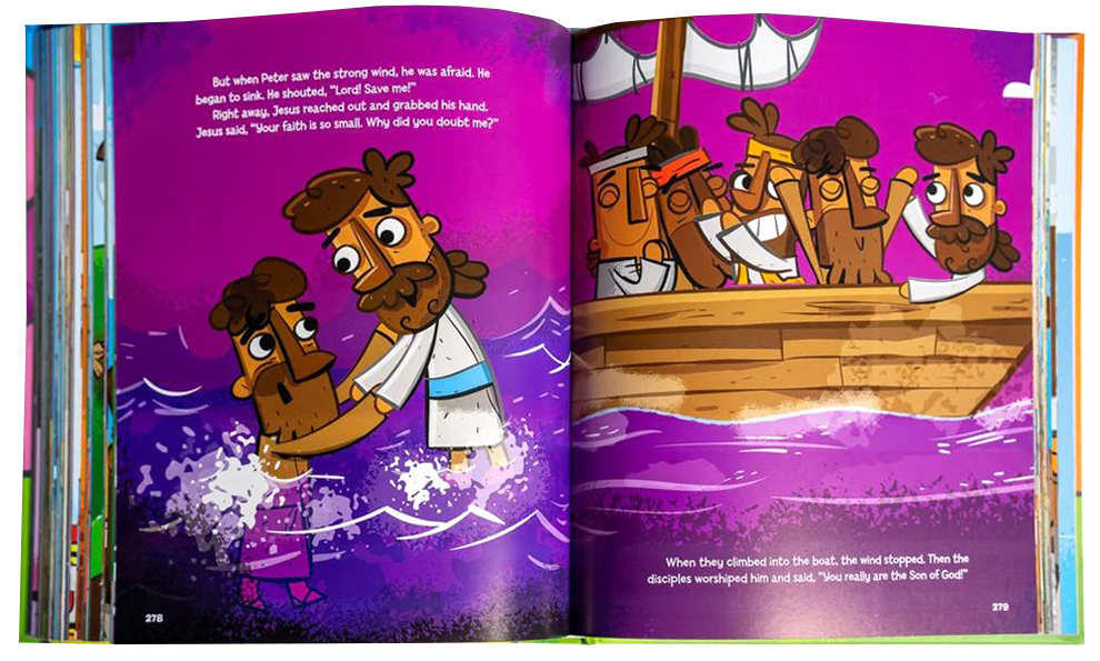 Hey-O! Stories of the Bible (With QR code to link to videos)