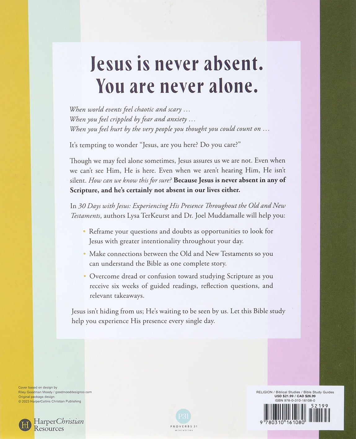 30 Days With Jesus: Experiencing His Presence throughout the Old and New Testaments