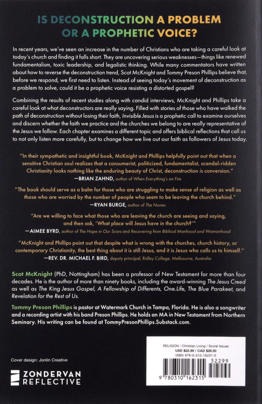 Invisible Jesus: A Book about Leaving the Church and Looking for Christ