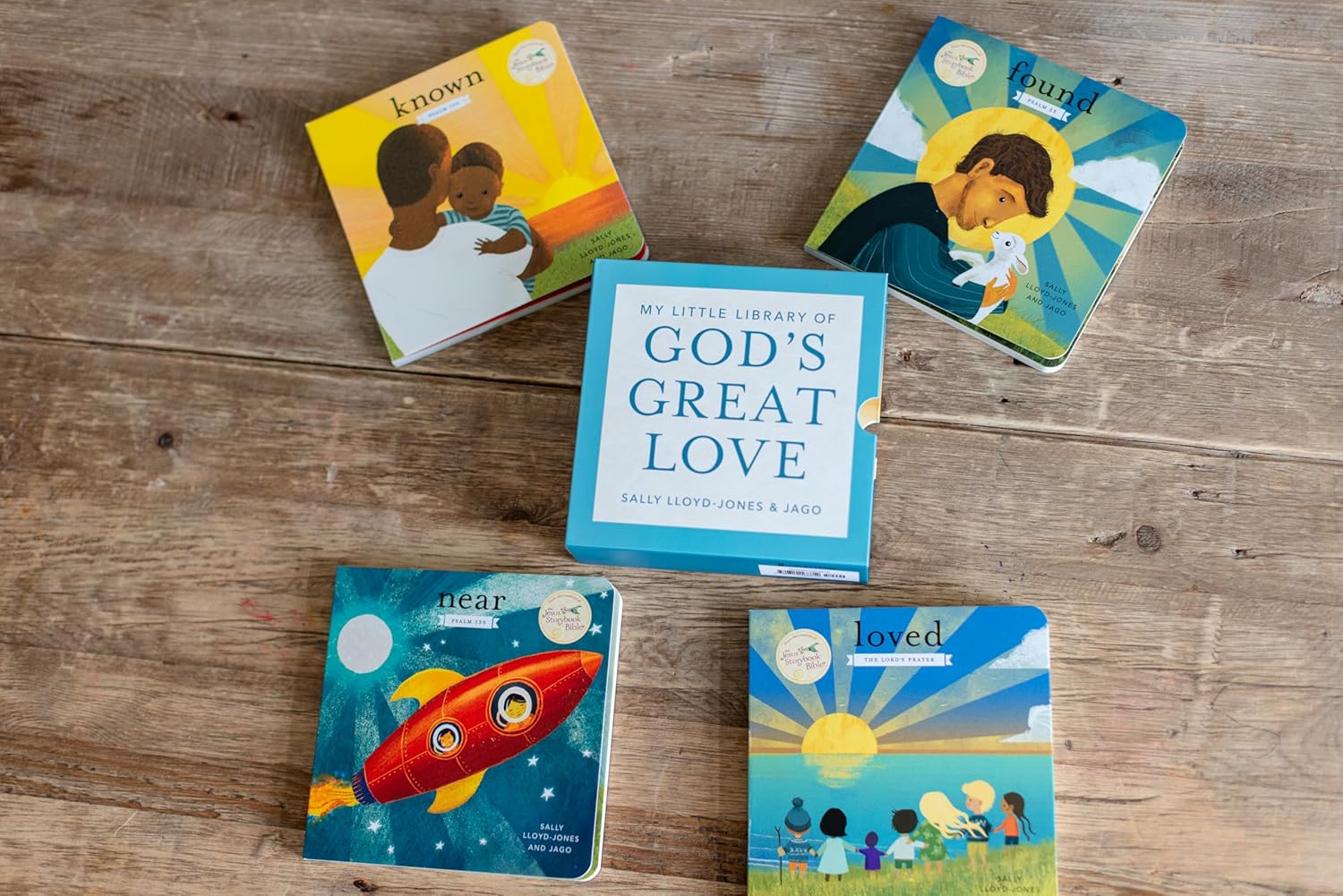 My Little Library of God’s Great Love (4 book boxed set): Loved, Found, Near, Known