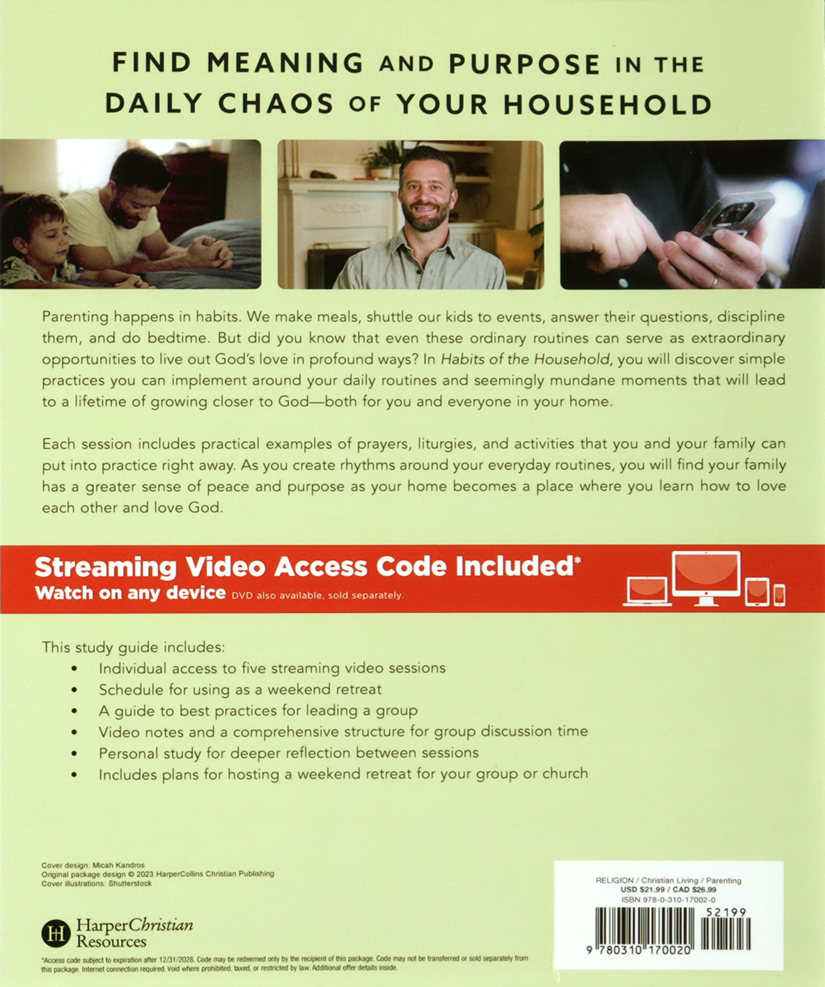 Habits of the Household Bible Study Guide Plus Streaming Video: Practicing the Story of God in Everyday Family Rhythms