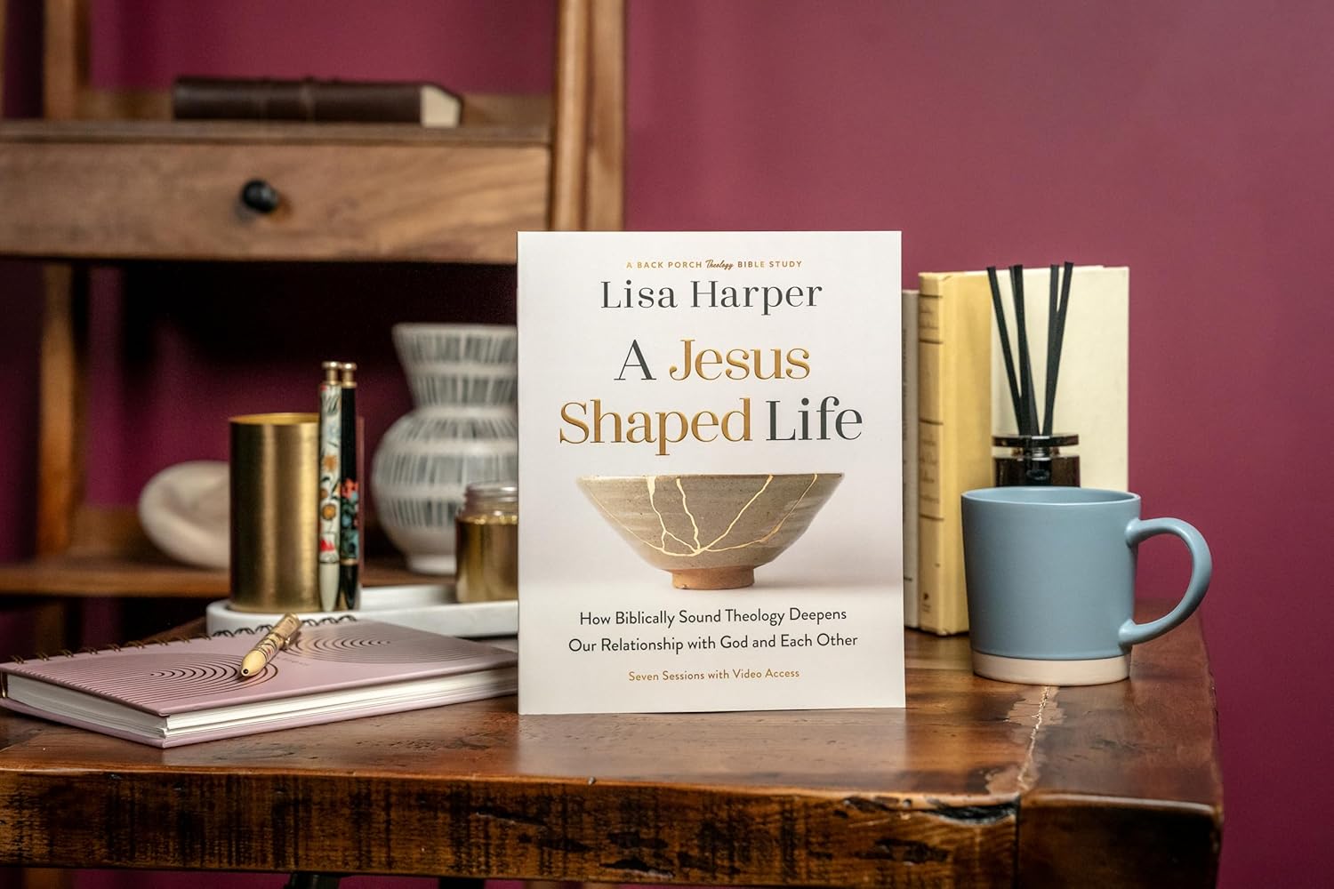 A Jesus-Shaped Life (6 session Bible Study Guide plus Streaming Video): How Diving Deeper into Theology Can Transform Us and Our World with the Radical Kindness