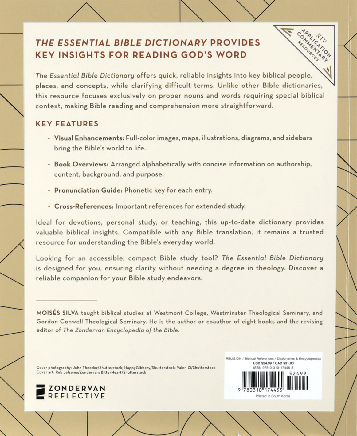 The Essential Bible Dictionary: Key Insights for Reading God's Word (NIV Application Commentary Resources Series)