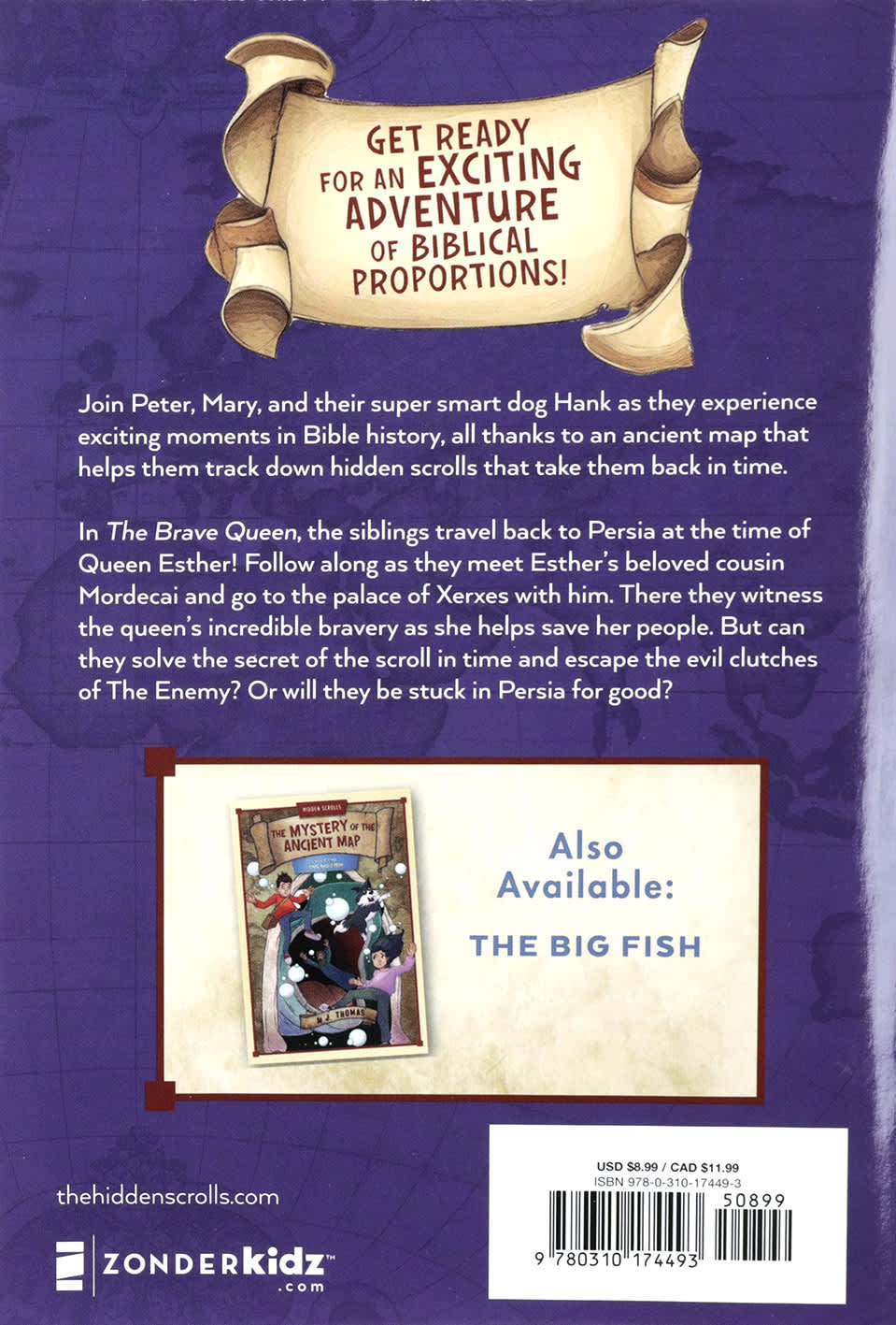 The Brave Queen (#01 in Hidden Scrolls: The Mystery of the Ancient Map Series)