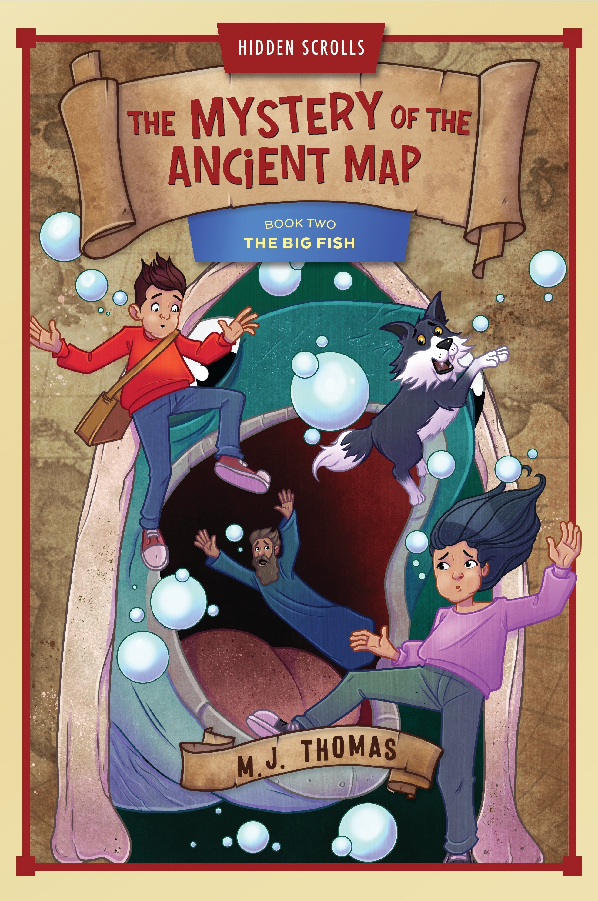 The Big Fish (#02 in Hidden Scrolls: The Mystery of the Ancient Map Series)