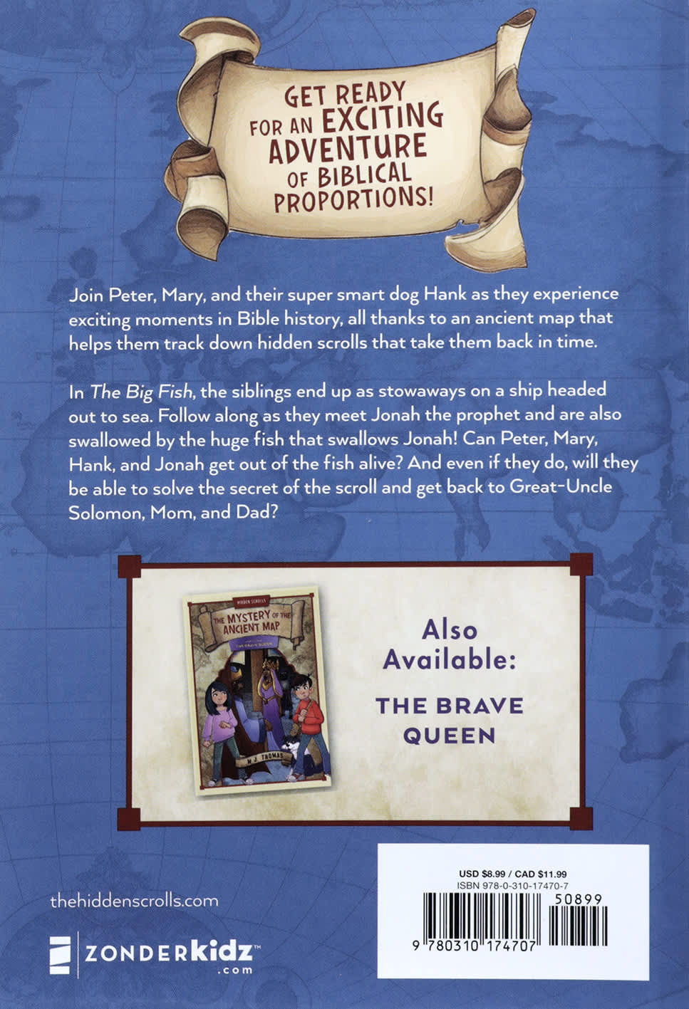 The Big Fish (#02 in Hidden Scrolls: The Mystery of the Ancient Map Series)