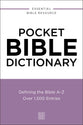 Bible Dictionary (Nelson Pocket Reference Series)