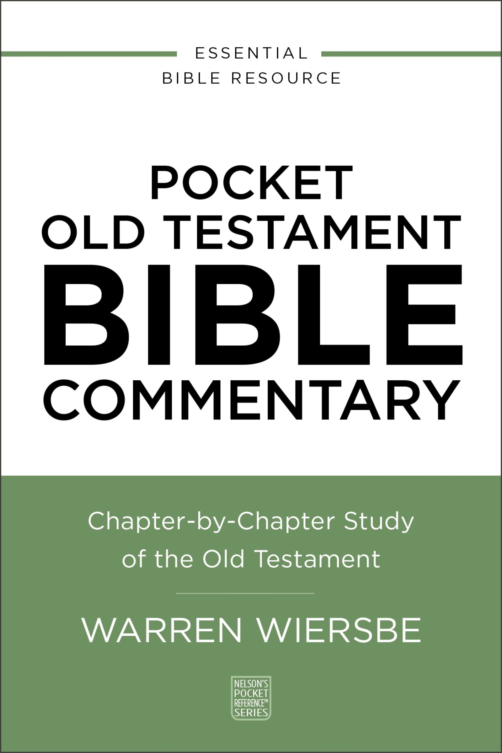 Bible Commentary Old Testament (Nelson Pocket Reference Series)