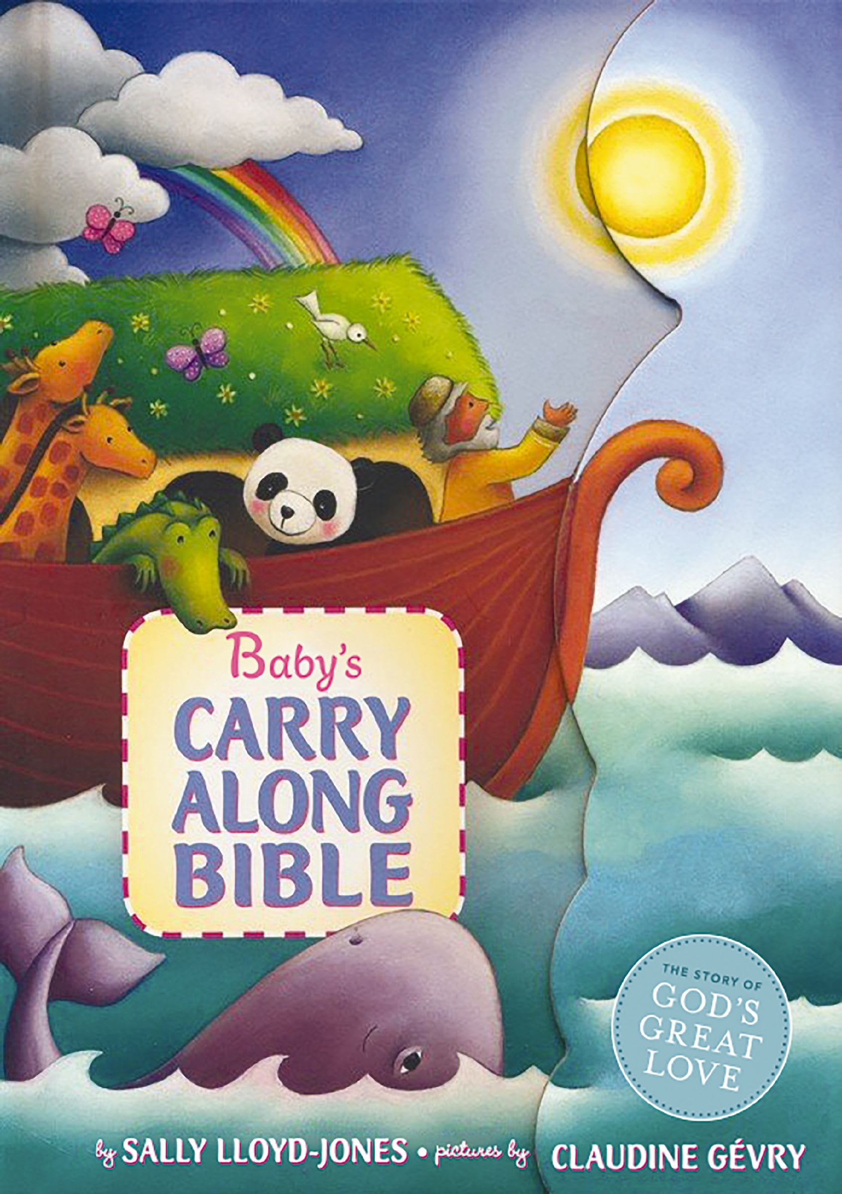 Baby's Carry Along Bibles (with handle and magnetic closure)