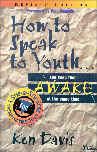 How to Speak to Youth... and Keep Them Awake At the Same Time