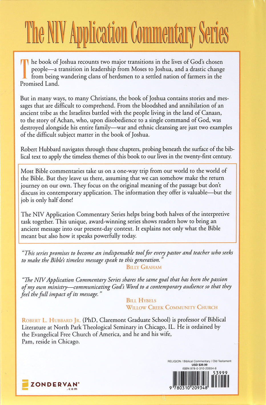 Joshua (Niv Application Commentary Series)