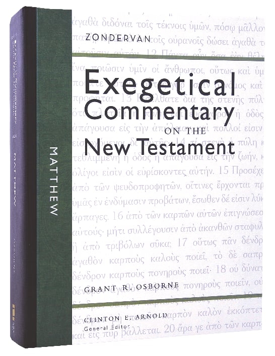 Matthew (Zondervan Exegetical Commentary Series On The New Testament)