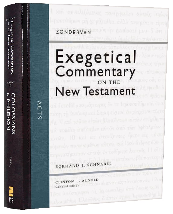 Acts (Zondervan Exegetical Commentary Series On The New Testament)