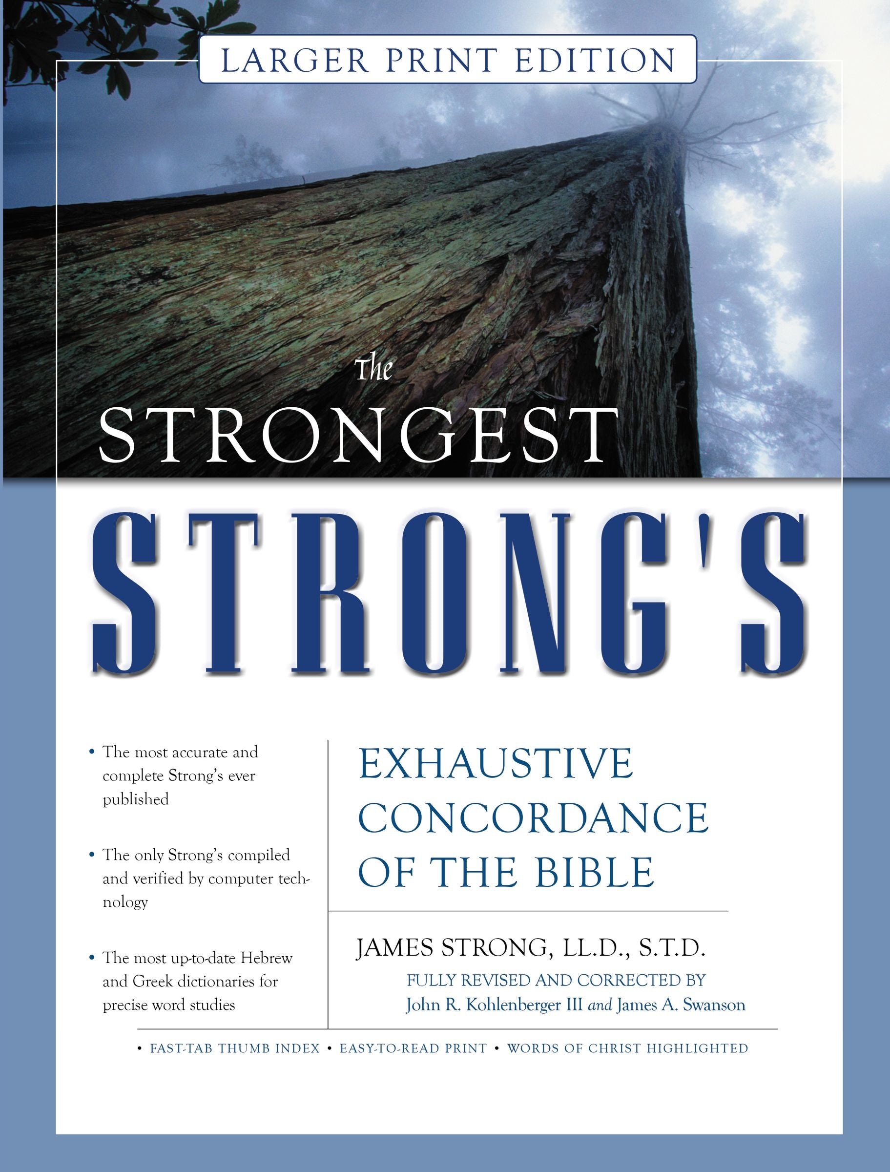 The Strongest Strong's (Larger Print Edition)
