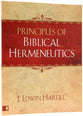 Principles of Biblical Hermeneutics