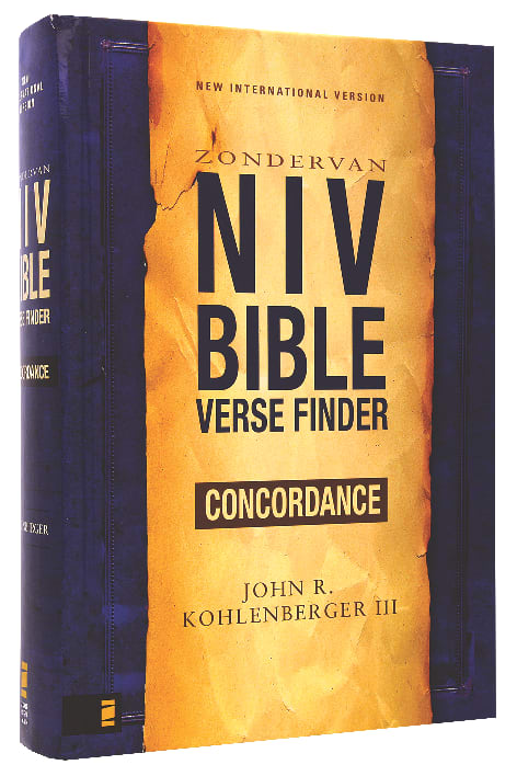 NIV Bible Verse Finder Concordance