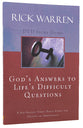 God's Answers to Life's Difficult Questions (Study Guide)