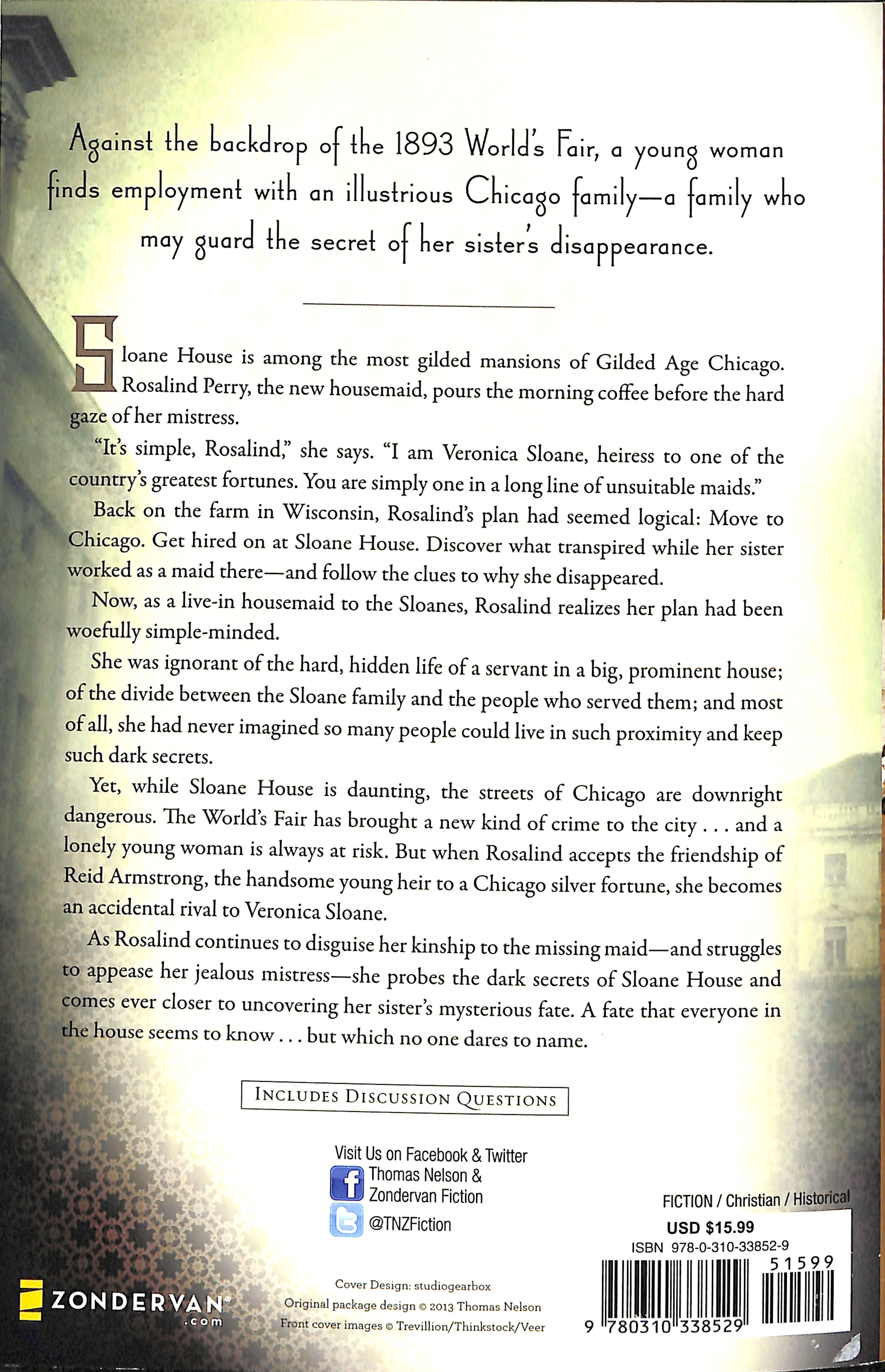 Secrets of Sloane House (#01 in The Chicago World's Fair Mystery Series)