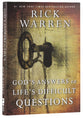 God's Answers to Life's Difficult Questions (Living With Purpose Series)