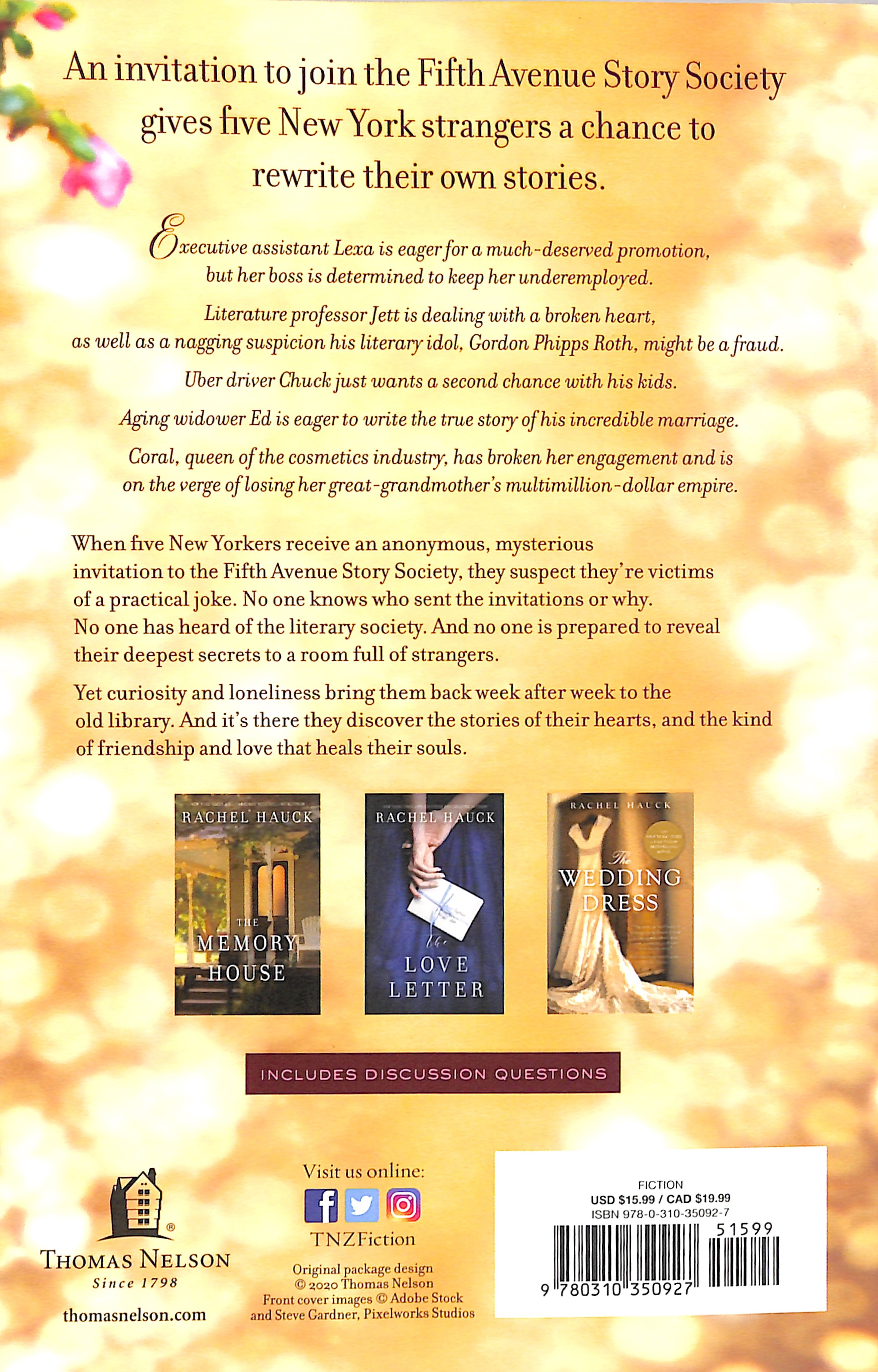 The Fifth Avenue Story Society