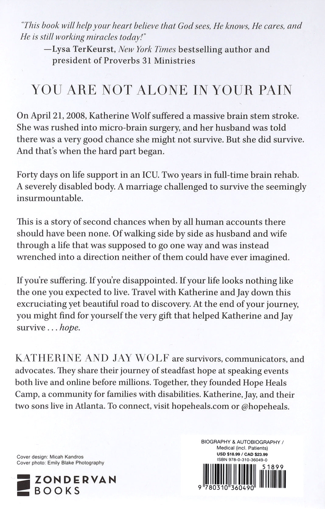 Hope Heals: A True Story of Overwhelming Loss and An Overcoming Love