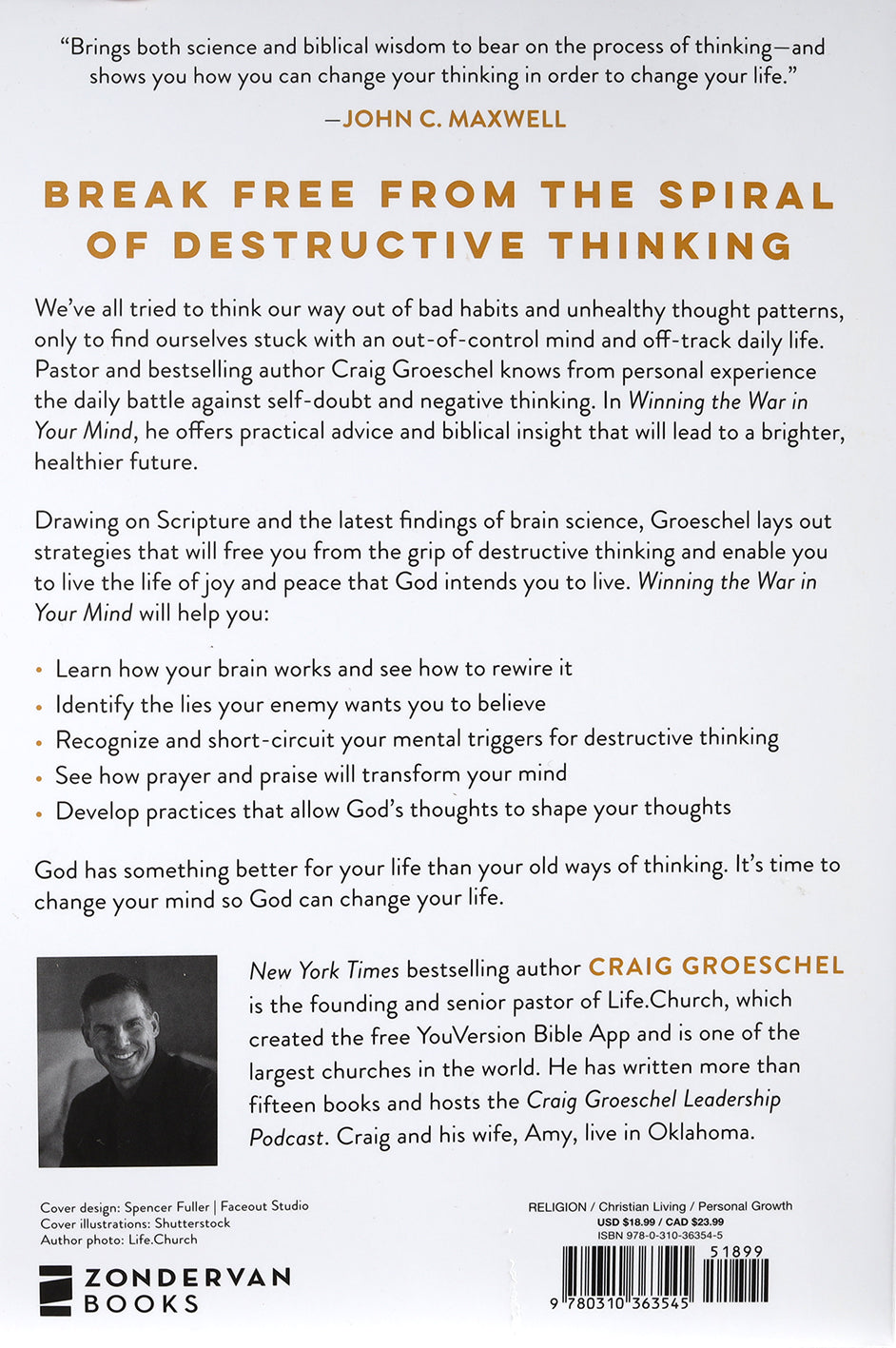 Winning the War in Your Mind: Change Your Thinking, Change Your Life