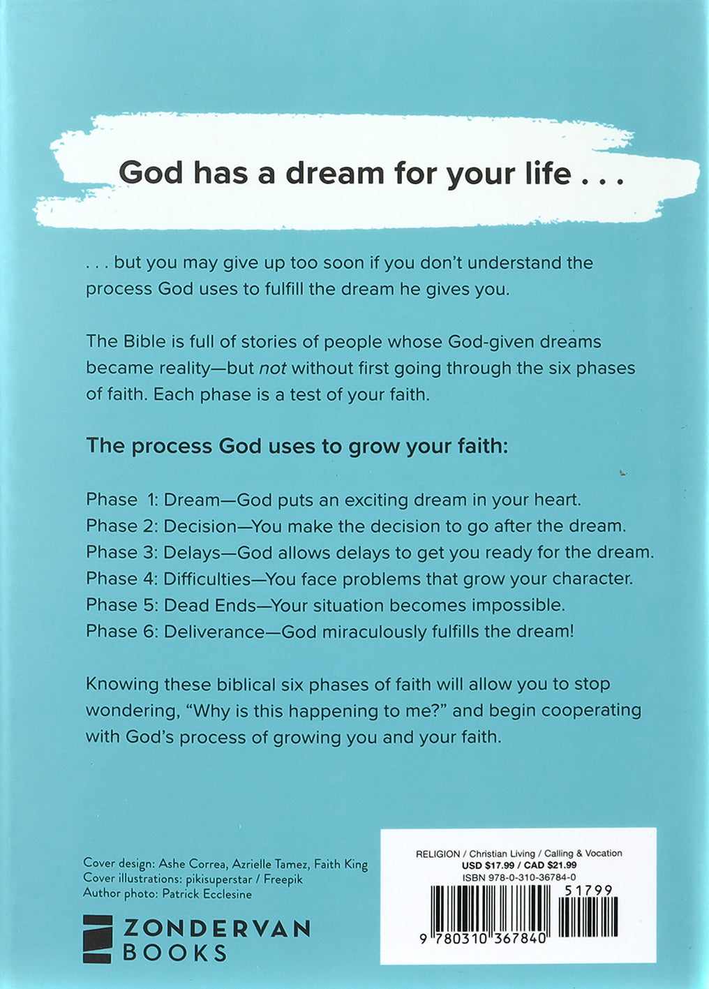 Created to Dream: The 6 Phases God Uses to Grow Your Faith